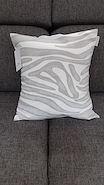 ECO-COOK GABARDINA FUNDA ALMOHADON 40X40 zebra/Pincelada/Rombo/Raya Quebrada