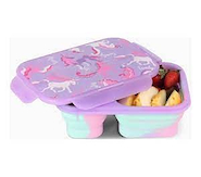 FOOTY TS201/205/203 LUNCHERA SILICONA PLEGABLE 2 compartimientos