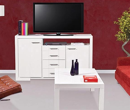 GENOUD CONTEMPORANEO VAJILLERO 1.55 BLANCO - D