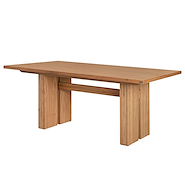 GENOUD MFBC/R CONTEMP. MESA MADERA RECT.2.00 x 1.00 ROBLE (BASE CENTRAL)