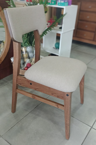 GENOUD SK/N/LA KIOTO SILLA MADERA CASTAÑO beige