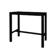 GENOUD BR/R CONTEMPORANEO BARRA DESAYUNADOR MAD.RECT.1.20X0.60 NEGRA