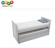 GEZA TIN-1801 CAMA NIDO BLANCO 0,80 s/carro