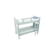 GEZA RECTA-1500 CAMA SUPERPUESTA BLANCA