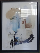 GIORDANO ABSTRACTO CUADRO 50X70 Marco NEGRO/ ABSTRACTO