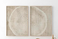 GIORDANO CIRCULO CUADRO 70X100 ABSTRACTO BLANCO/BEIGE