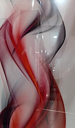 GIORDANO MANCHAS CUADRO 87X128 Marco NOGAL/ ABSTRACTO