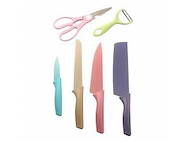 GLAMUR ER0278 SET X 6 CUCHILLO COLORES