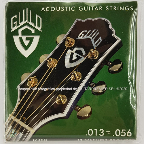 GUILD M450 CUERDA GUITARRA ACUSTICA 13 Bronce Fosforadas