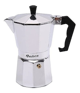 HUDSON M003 CAFETERA 9 TAZAS ALUMINIO