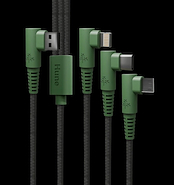 HUNE AT-ACC-CA-362 HIEDRA 3en1 CABLE TRENZADO MULTIPUNTA