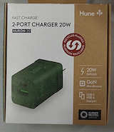 HUNE ACC-WA-165 HURON CARGADOR CELULAR Pared 20w.