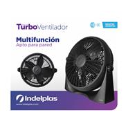 INDELPLAS IV16 VENTILADOR TURBO 16 Negro