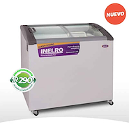 INELRO FIH270PI PLUS FREEZER HORIZONTAL 215 LITROS EXHIBIDOR Curvo