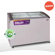 INELRO FIH350PI PLUS FREEZER HORIZONTAL 280 LITROS EXHIBIDOR Curvo