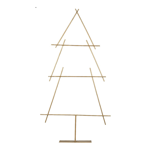 IVSA NA040 ARBOL NAVIDAD  Estructura metal dorada 100 CM