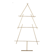 IVSA NA040 ARBOL NAVIDAD  Estructura metal dorada 100 CM