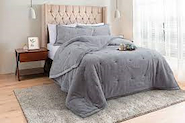 JEAN CARTIER LUXEMBURGO EDREDON TWIN (160X240) CORDERITO DOBLE  Liso