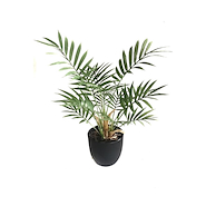 JUNKO FA205 MACETA  PLASTICA C/ PALMERA  12X45cm