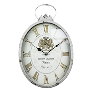 JUNKO L129 RELOJ PARED OVALADO 30X46 CM