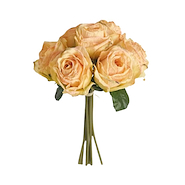 JUNKO FA415 RAMO BOUQUET ROSAS BLANCAS 26CM