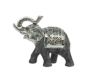JUNKO R52 ELEFANTE  PLATA 18 CM