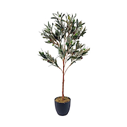 JUNKO PL119 MACETA  PLASTICA OLIVO 80CM