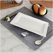 KANDEL 4922928 FUENTE RECT. 28cm blanca