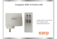 KANJI KJ-CH5V1SD CARGADOR CELULAR Pared