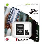 KINGSTON SDCS2/32GB TARJETA DE MEMORIA MICRO  32GB Con adaptador Clase 10