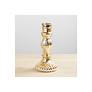 LETT COMERCIAL DCA013DO CANDELABRO VIDRIO Dorado
