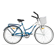 LIBERTY 24 FULL BICICLETA PASEO Rod. 24  DAMA con canasto Bicolor