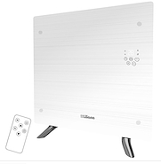 LILIANA PPV201D DECOWARM CONVECTOR 1200w. Vidrio Blanco Digital Control Remoto