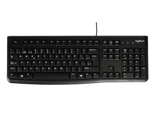 LOGITECH K120 TECLADO MULTIMEDIA Negro USB