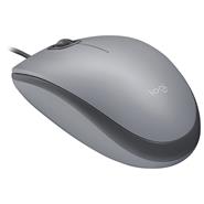 LOGITECH M110 MOUSE USB Rojo-Gris