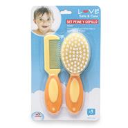 LOVE 8822 SET PEINE Y CEPILLO