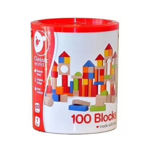 MAGNIFIC 2165 BALDE CON BLOQUES DE MADERA X 100