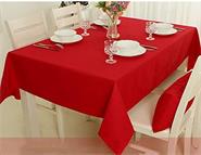 MANOS TEXTILES SASHA MANTEL RECTANGULAR 200x140 Rojo