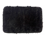 MANOS TEXTILES 120486/120490/120494 ALFOMBRA 040X060 Baño Pelo natural-negra-gris