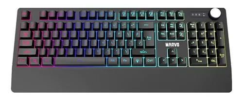MARVO K660 TECLADO MULTIMEDIA  Usb Gaming Luces RGB