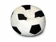 MEZANEK C24 PUFF FIACA PELOTA GRANDE Negro/Blanco