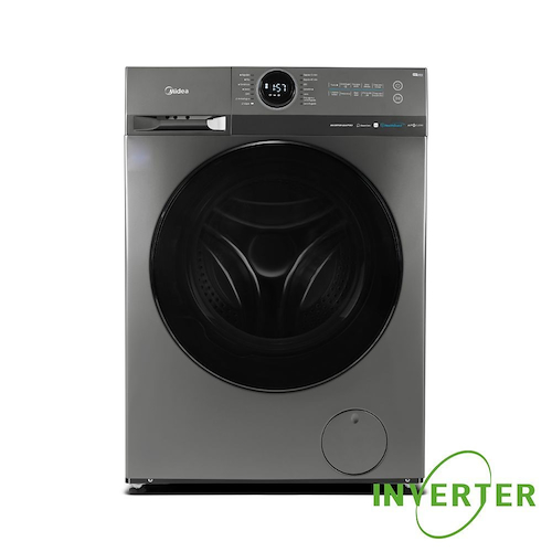 MIDEA MF200W80WB7/T LAVARROPA CARGA FRONTAL 1400 rpm 8 Kgs. Inverter Titanio