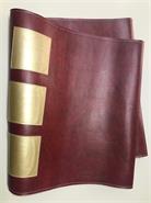 MISHKA  CAMINO DE MESA 160 Bordo/Dorado  Ecocuero