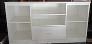 MOBILIA 5046 MESA TV 32" MADERA BLANCO