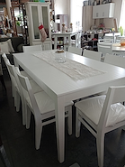 MOBILIA GIOVA 1326 MESA MADERA RECT.2.00 x 1.00 BLANCA