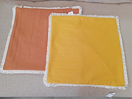 MS FABRICS 8520 FUNDA ALMOHADON 40X40 TUSOR C/FLECOS