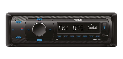 NOBLEX NXR3019BT AUTOESTEREO Bluetooth Auxiliar USB