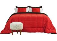 OREGON FOX ACOLCHADO KING  (280X250) negro/rojo