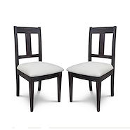 PATRIA EURO SILLA MADERA TABACO ecocuero natural