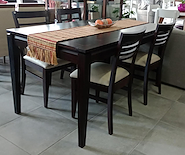 PATRIA MURANO MESA MADERA RECT.1.60 TABACO